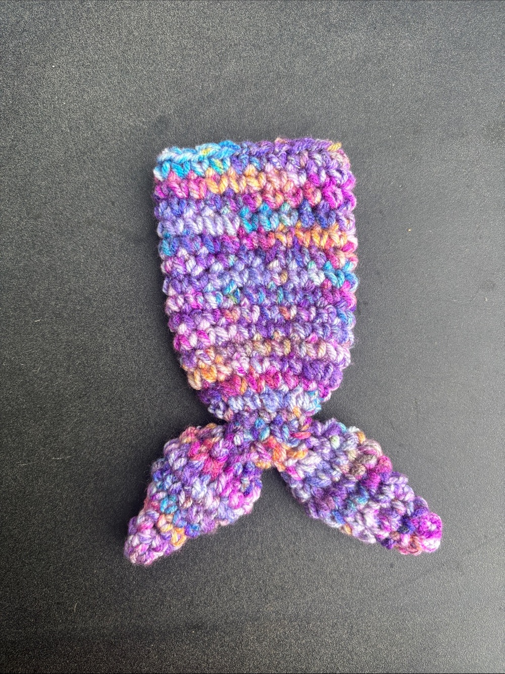 2 Crochet Mermaid Tail Popsicle Holder - Picture 3 of 4